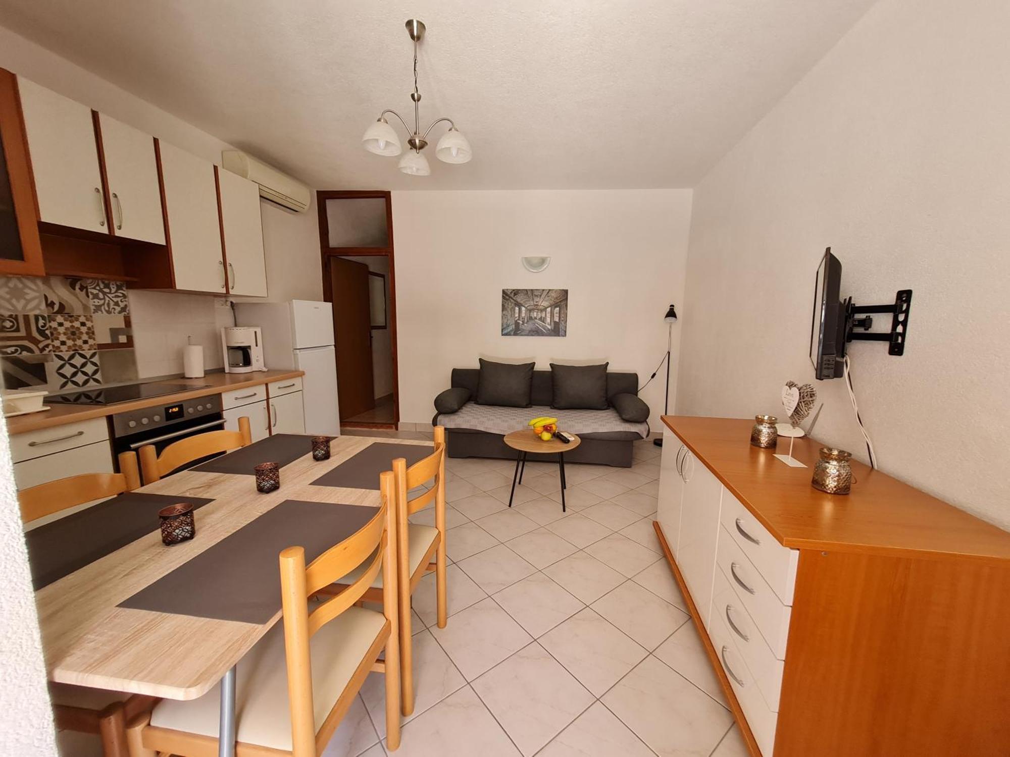 Vila Maslina Apartments Mit Pool Und Garten Nahe Am Strand Tučepi Zimmer foto